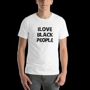 t-shirt i love black people
